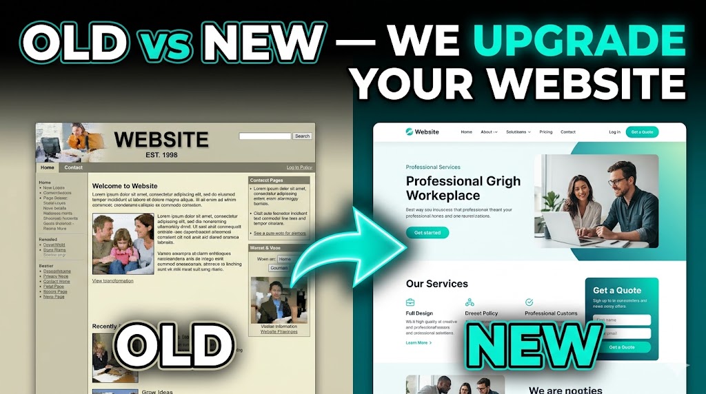 Website Redesign &amp; Modernization
